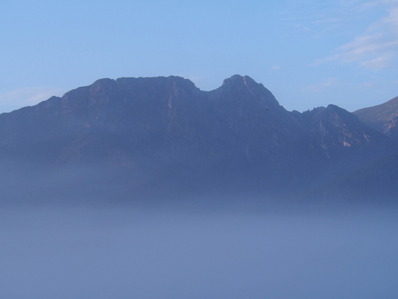 Giewont we mgle – zdjęcie do druku na plakacie