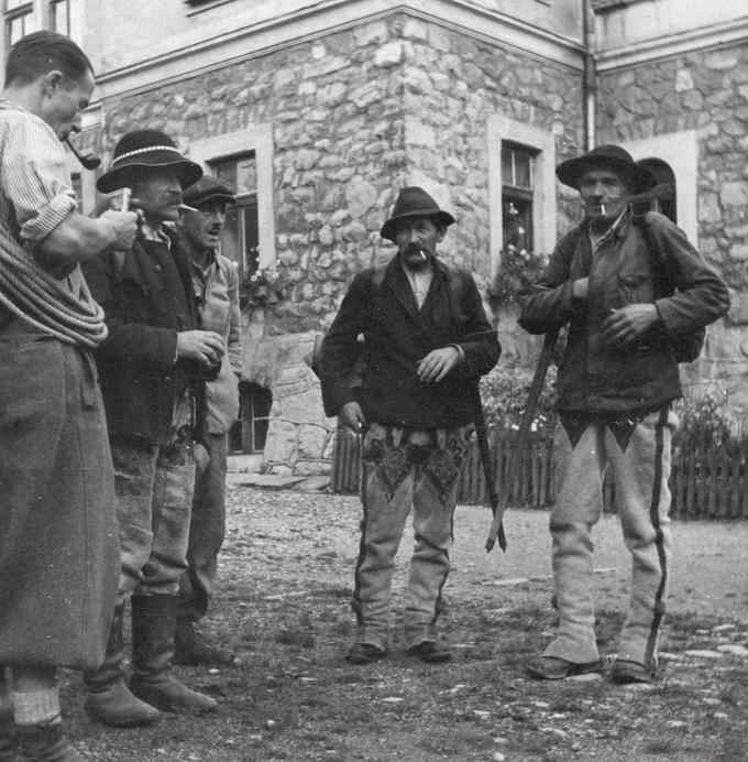 Ratownicy tatrzańscy w październiku 1942 roku