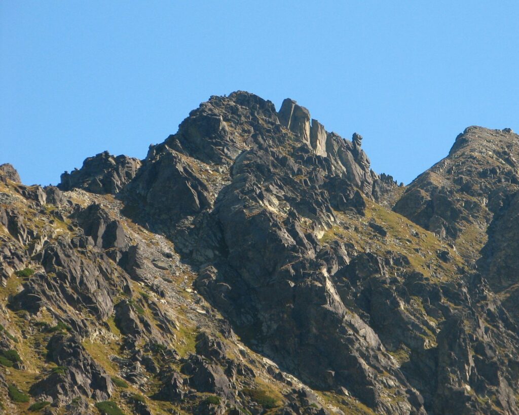 Wierch pod Fajki z Doliny Gąsienicowej