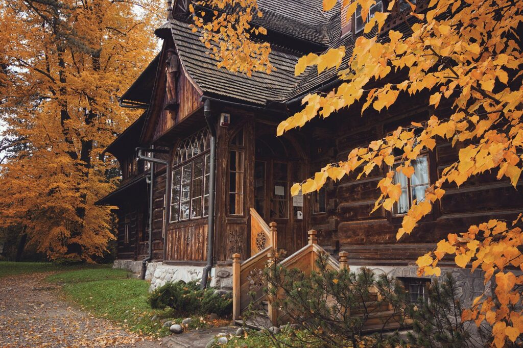 Villa Koliba Zakopanes sügisel